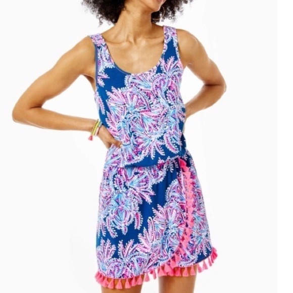 NWOT Lilly Pulitzer Jarrett Romper SIZE M - Picture 1 of 2